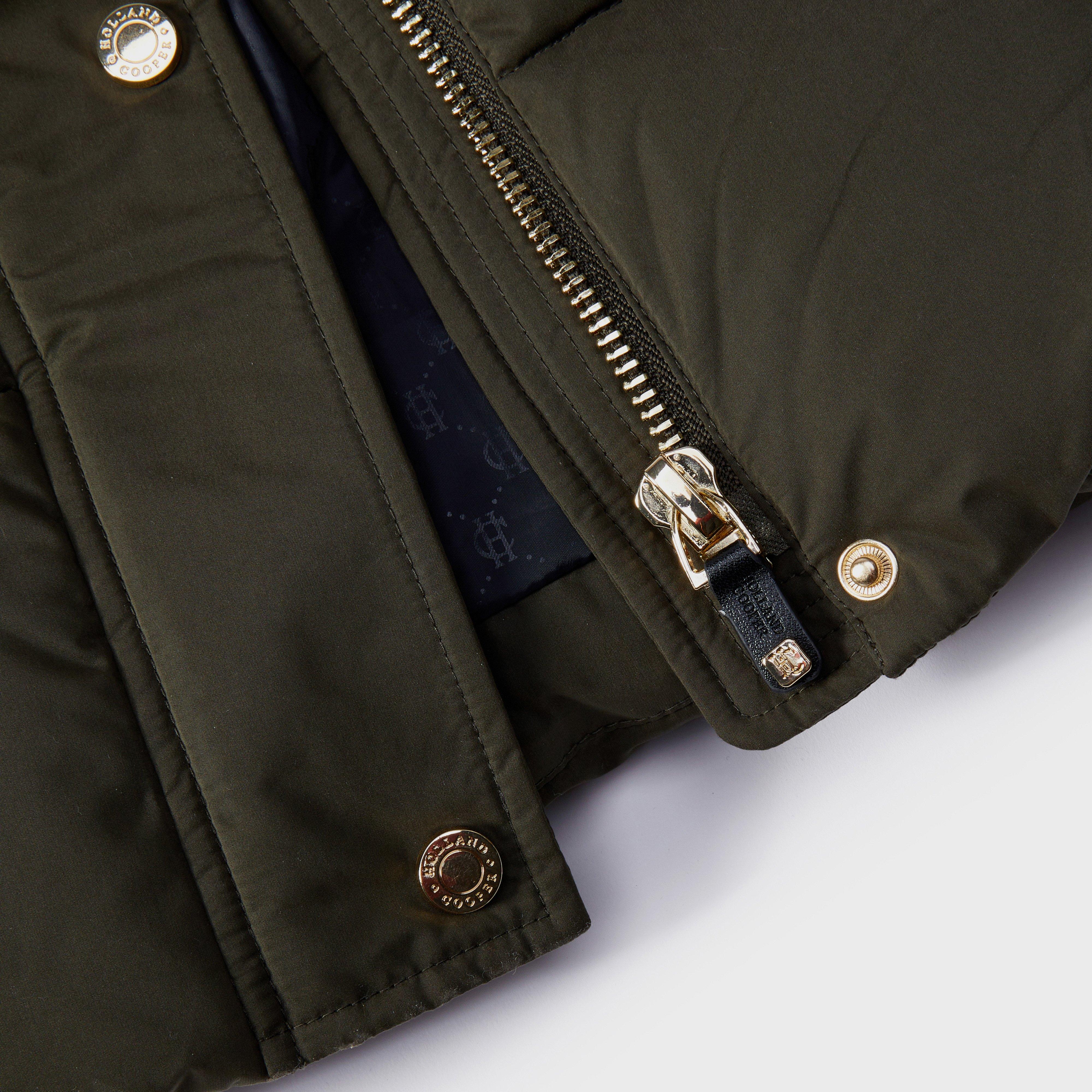 Womens Team Gilet Heritage Khaki