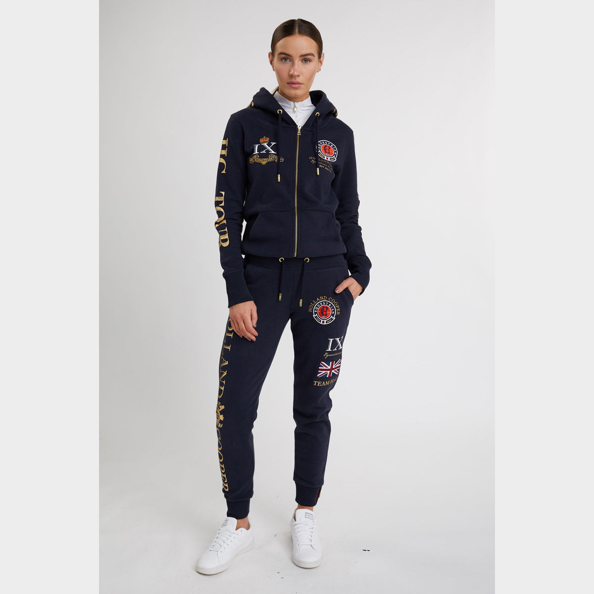 Womens Team Hoodie Navy