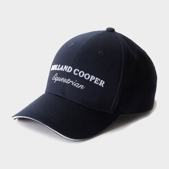 Equestrian Cap Ink Navy