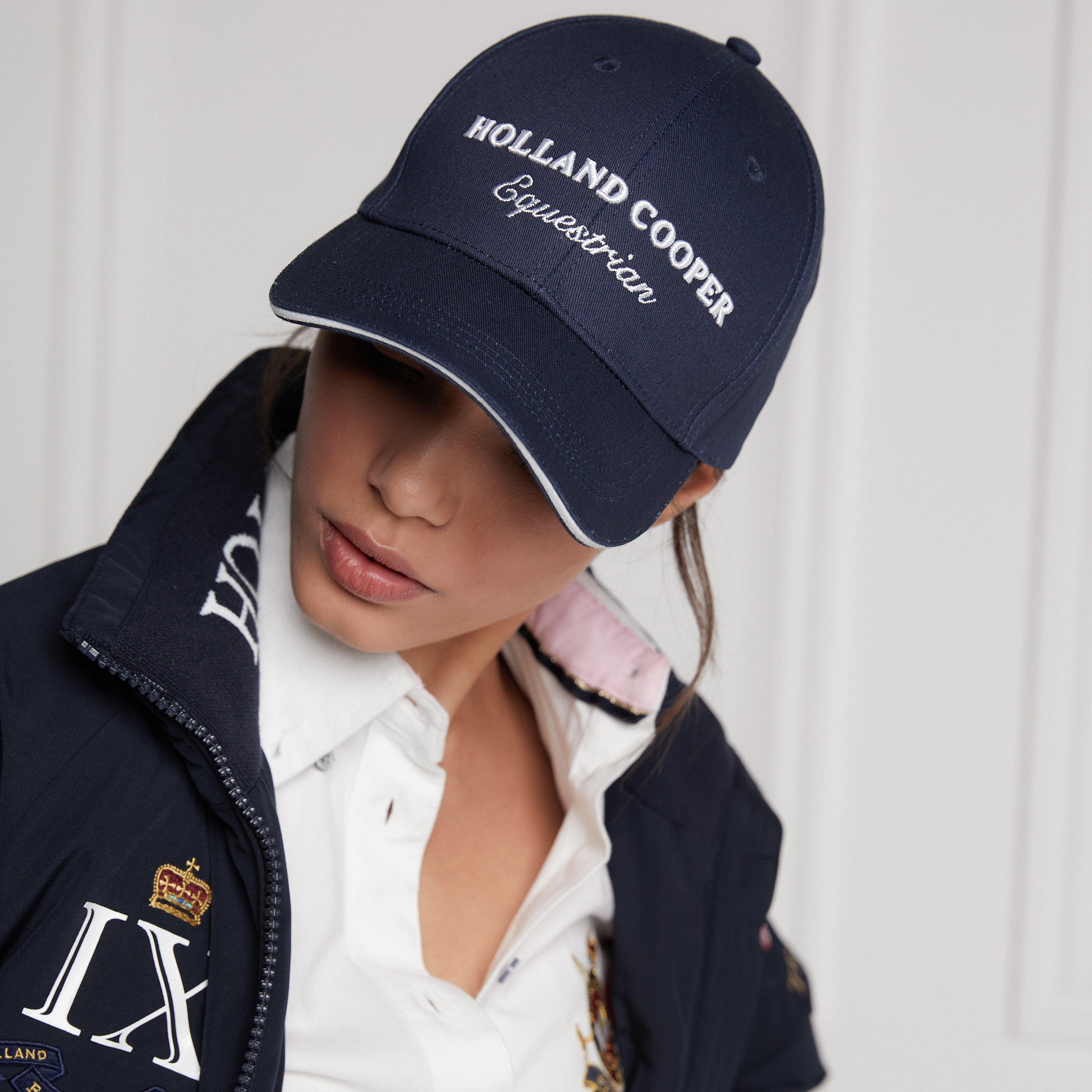 Equestrian Cap Ink Navy