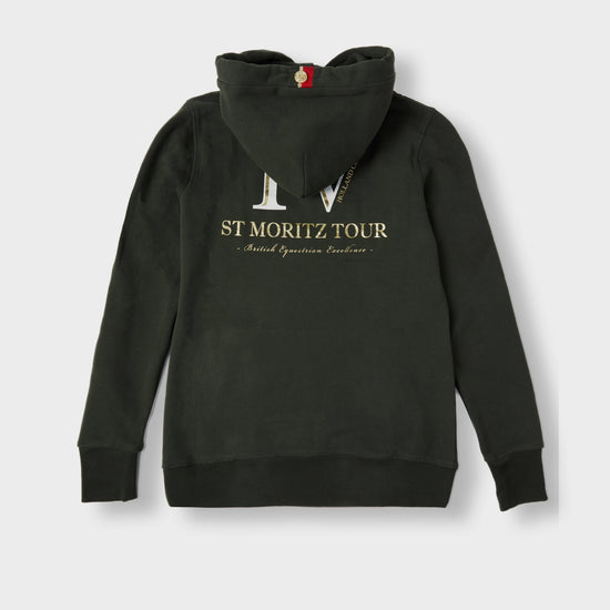 Womens Heritage Hoodie Racing Green