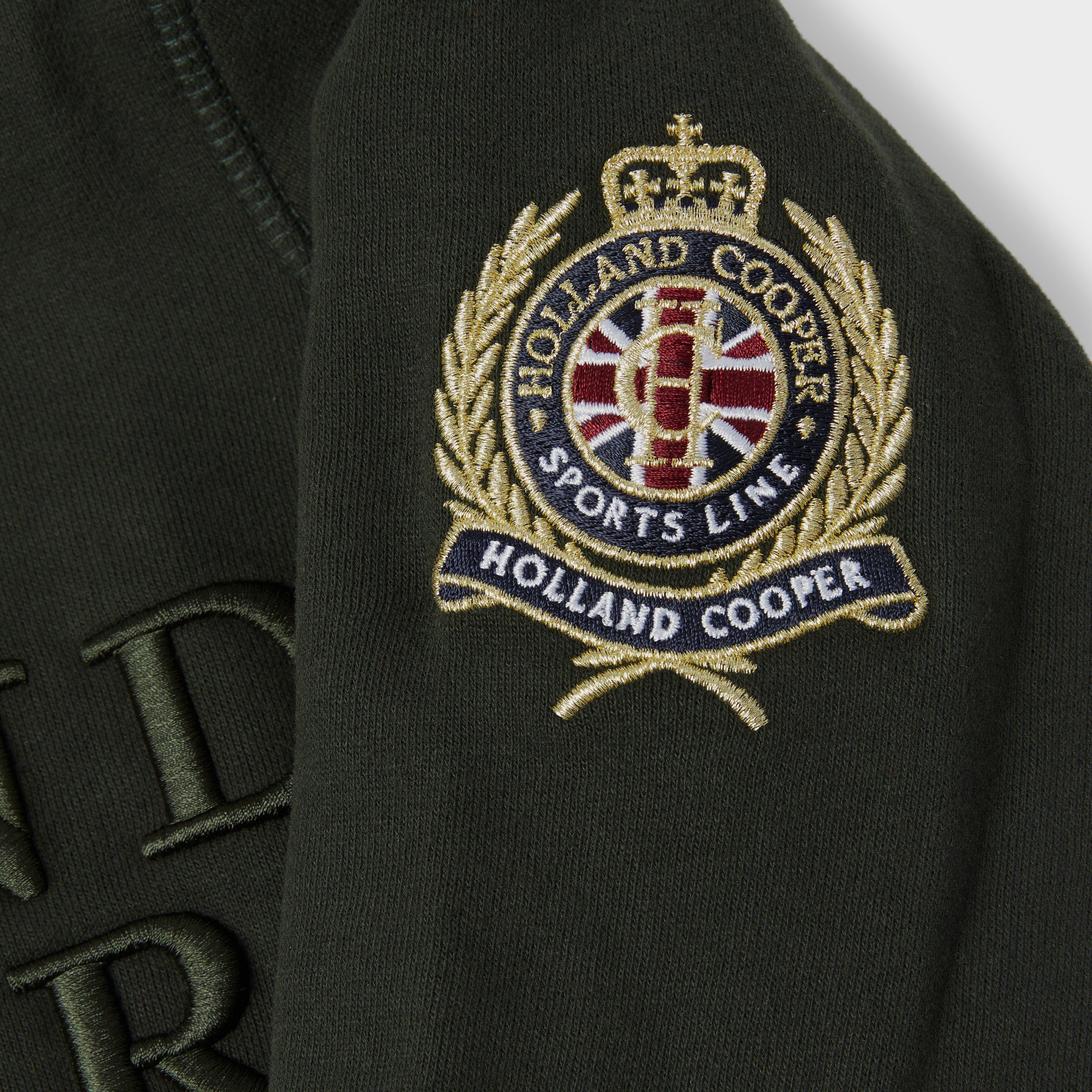 Womens Heritage Hoodie Racing Green