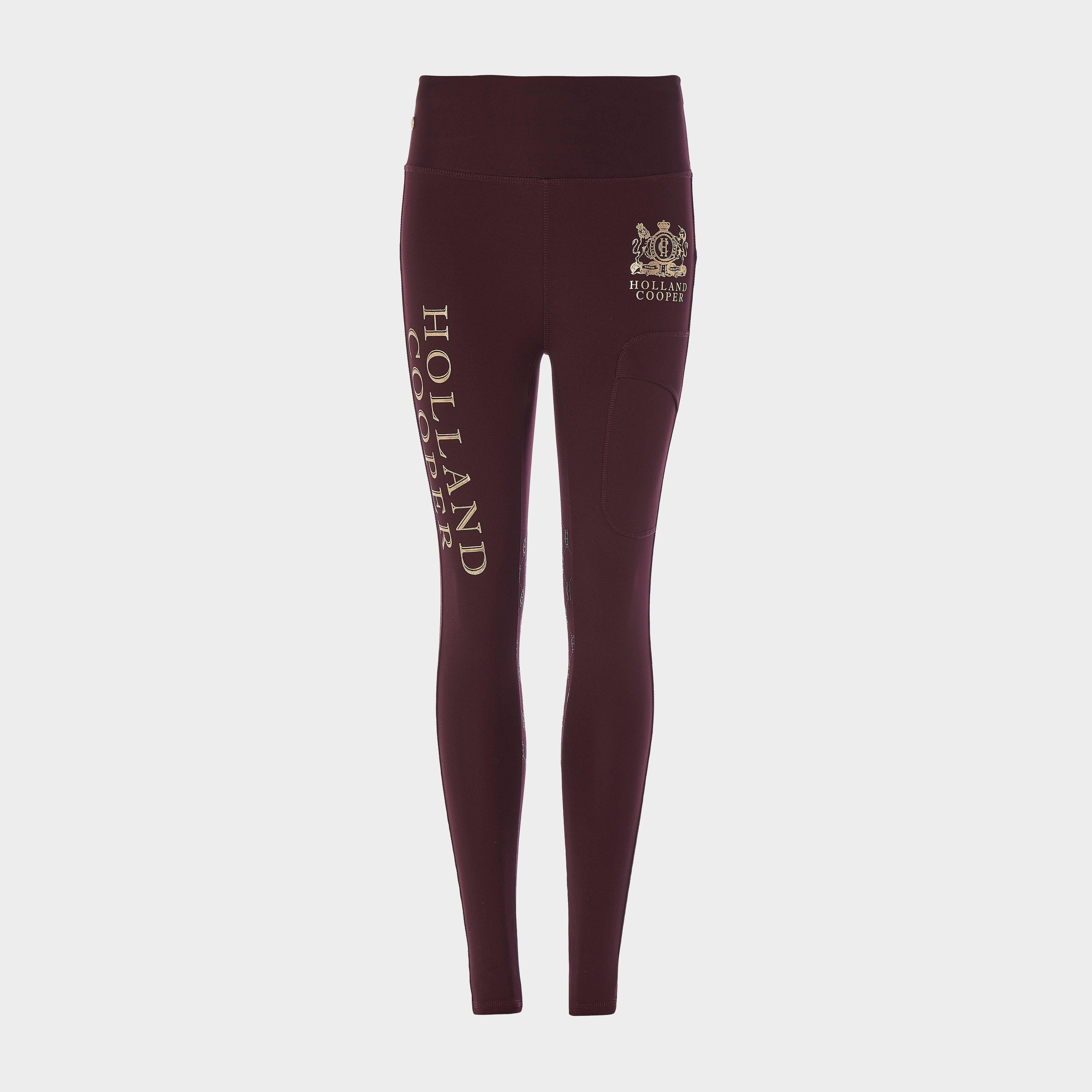 Womens Sport Leggings Mulberry
