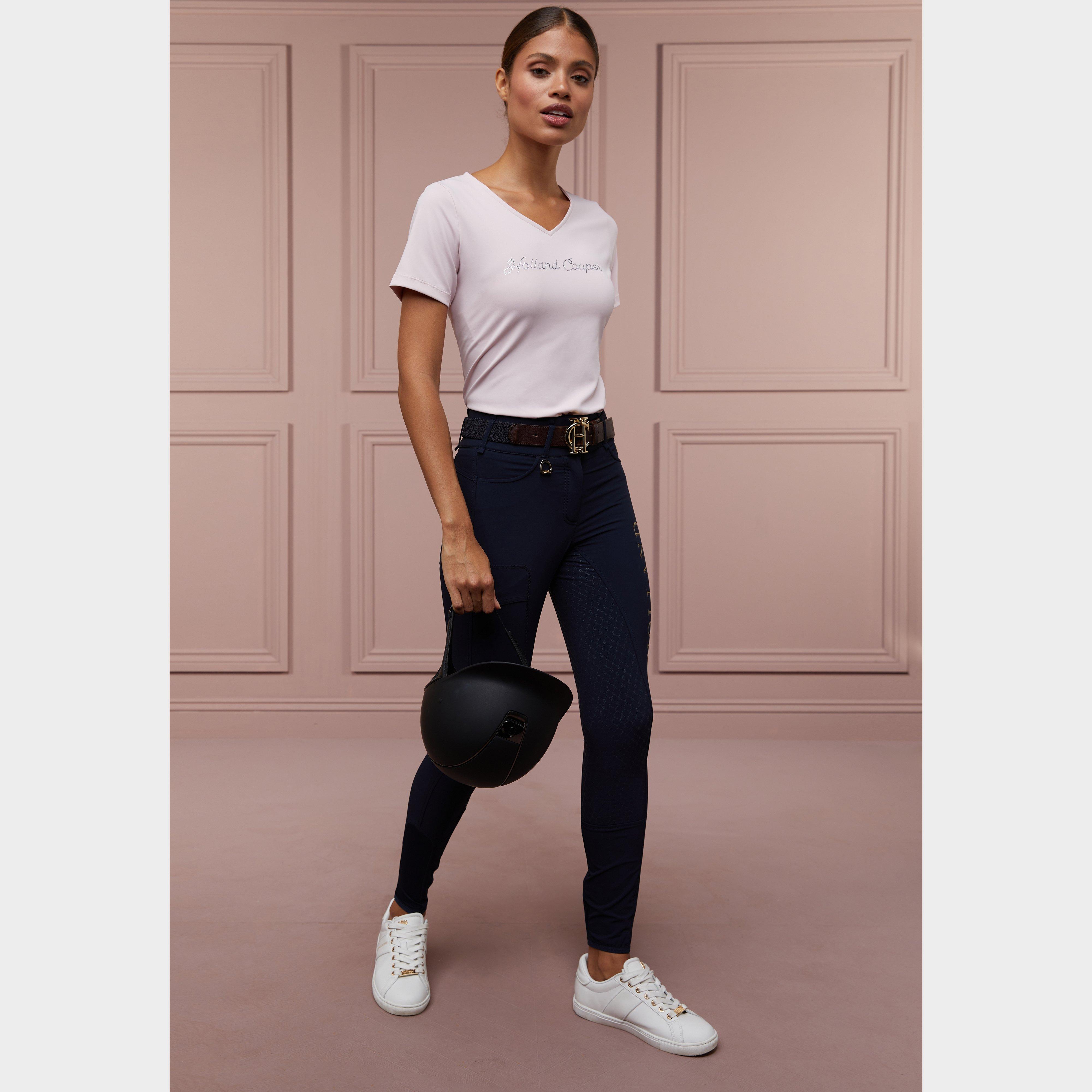 Womens Training V-Neck Tee Blush