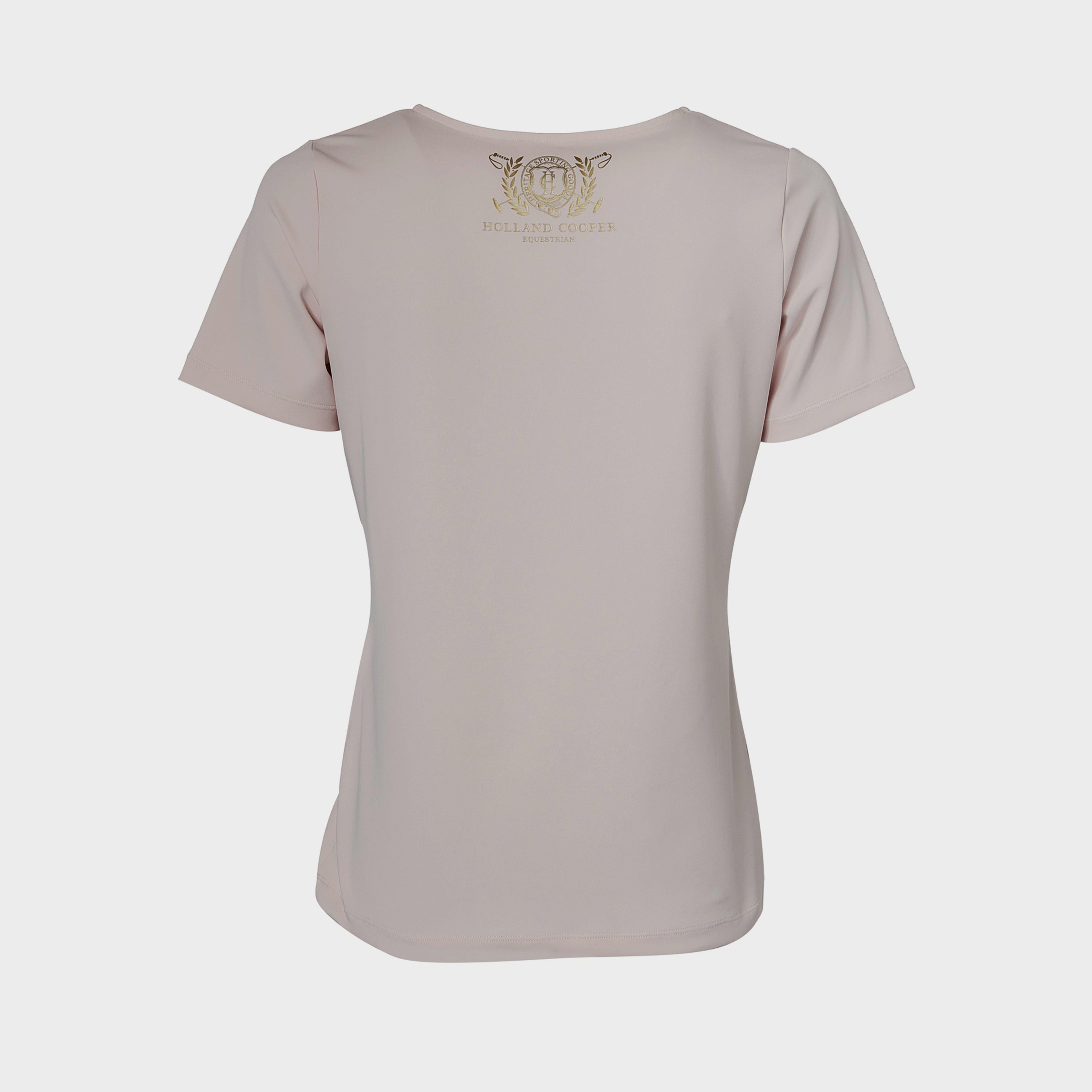 Womens Training V-Neck Tee Blush