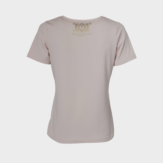 Womens Training V-Neck Tee Blush