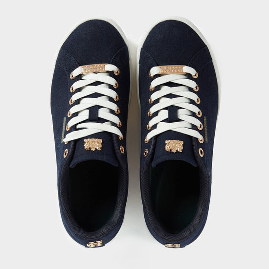 Womens Chelsea Court Trainer Ink Navy