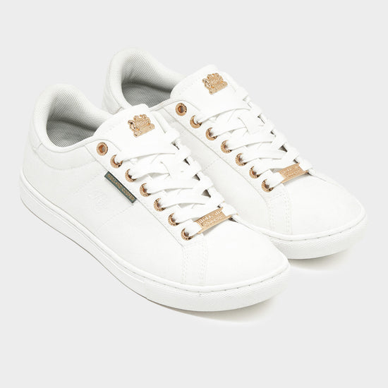 Womens Chelsea Court Trainer White