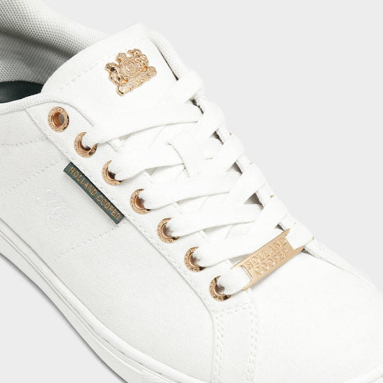 Womens Chelsea Court Trainer White