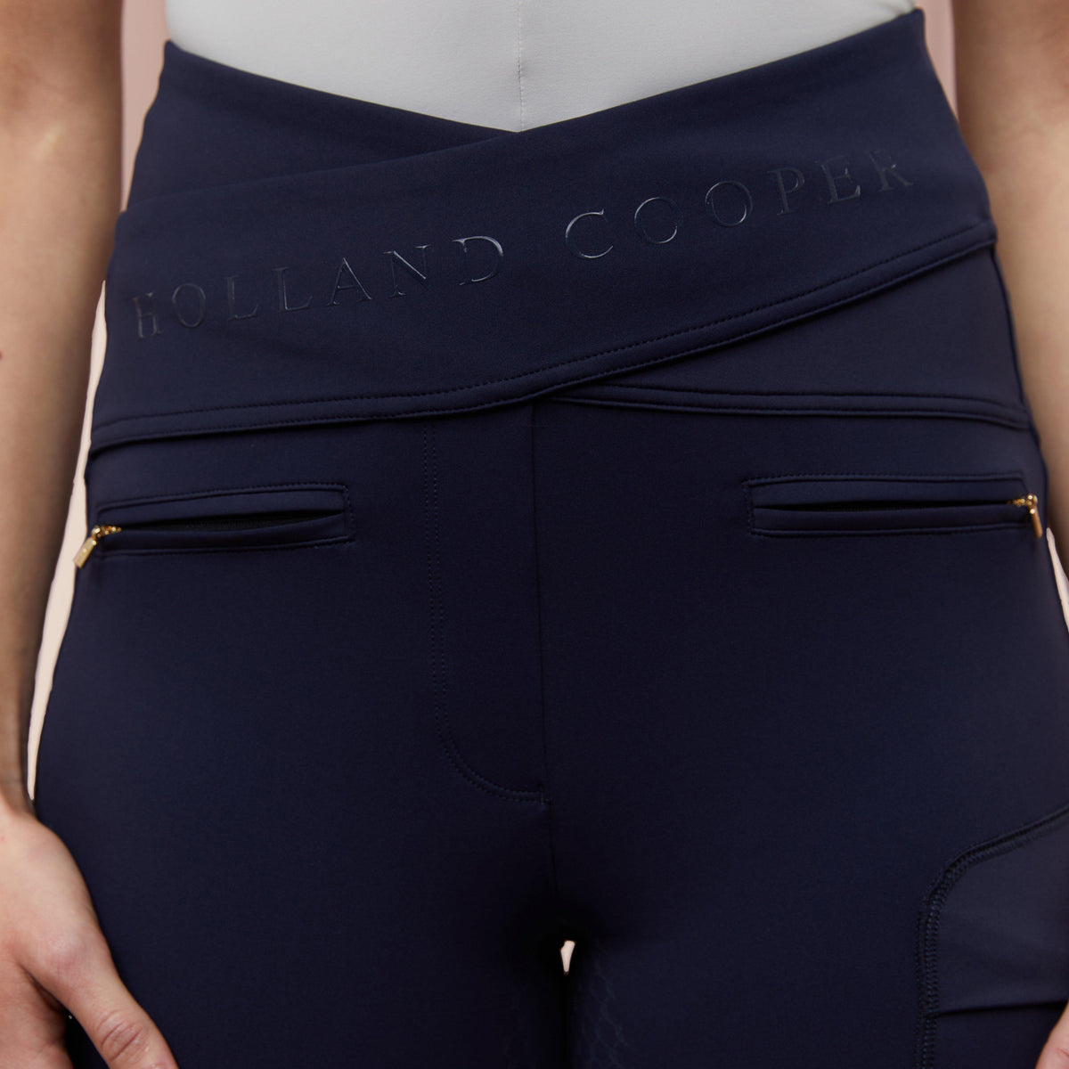 Womens Cooper Training Breeches Ink Navy