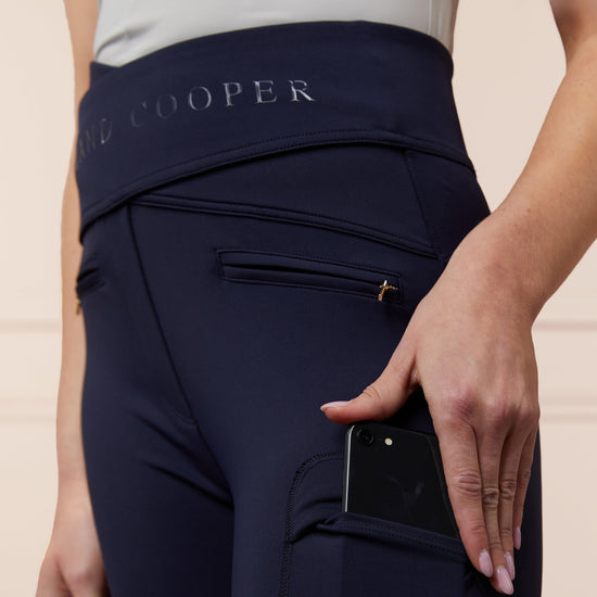 Womens Cooper Training Breeches Ink Navy
