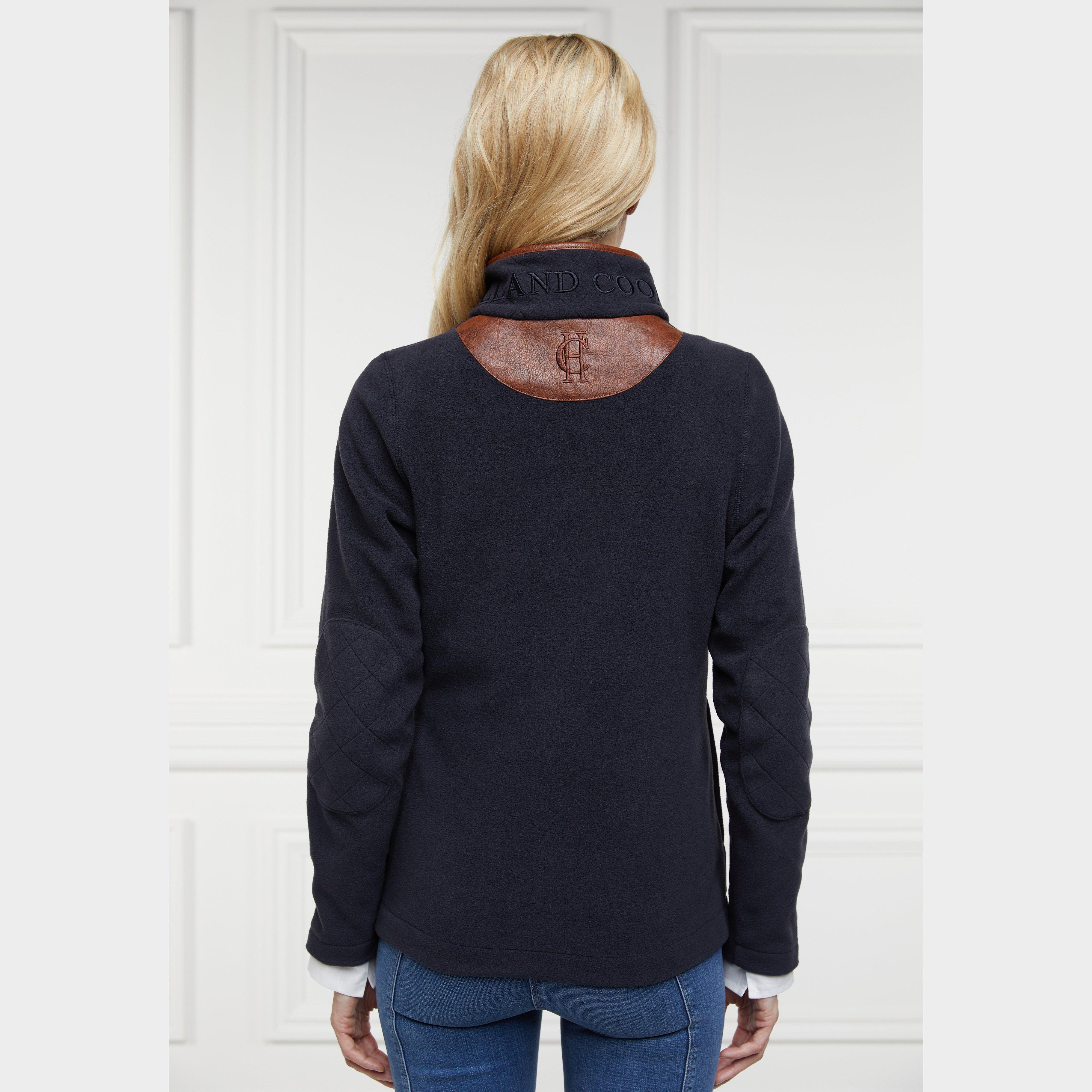 Womens Country Half Zip Fleece Ink Navy