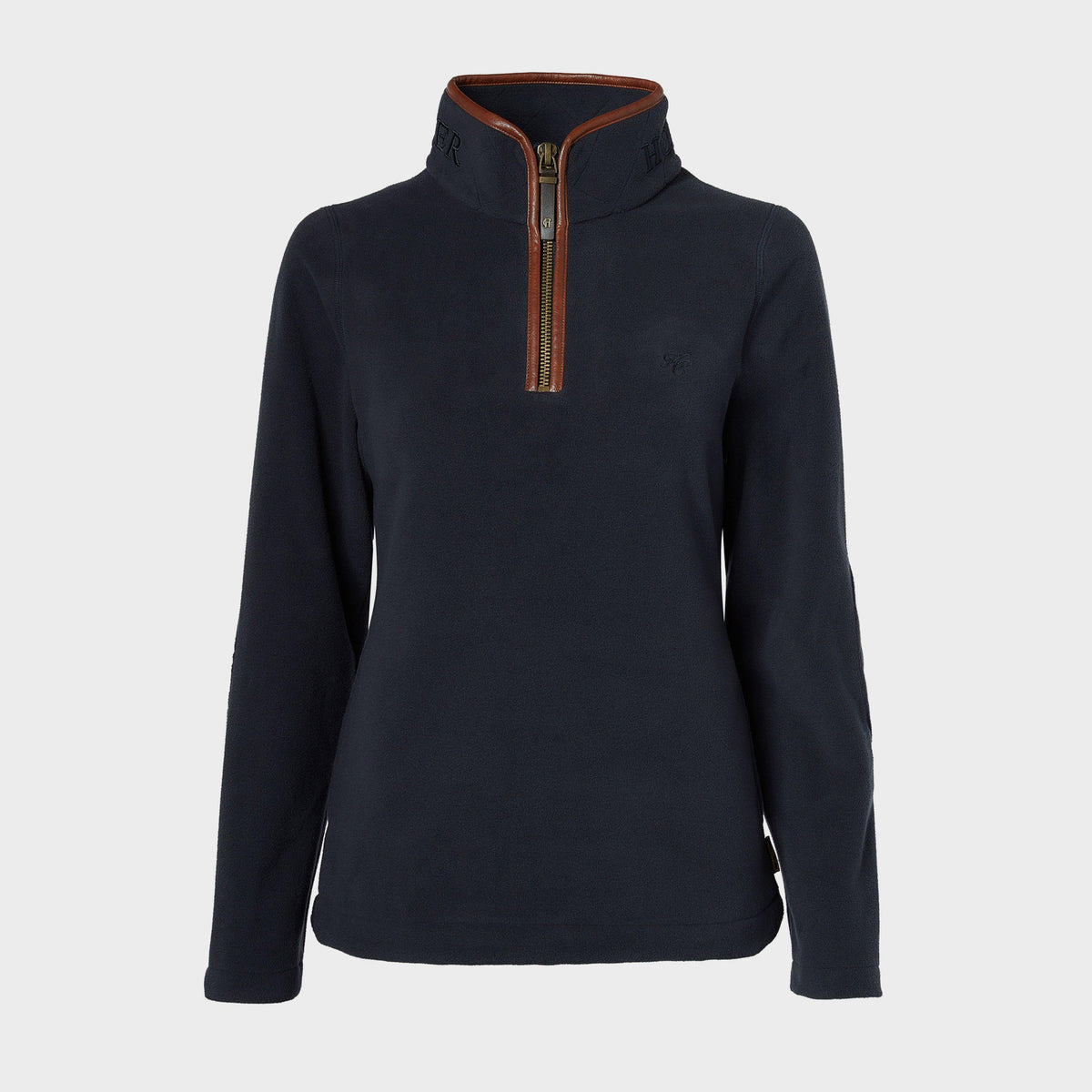 Womens Country Half Zip Fleece Ink Navy