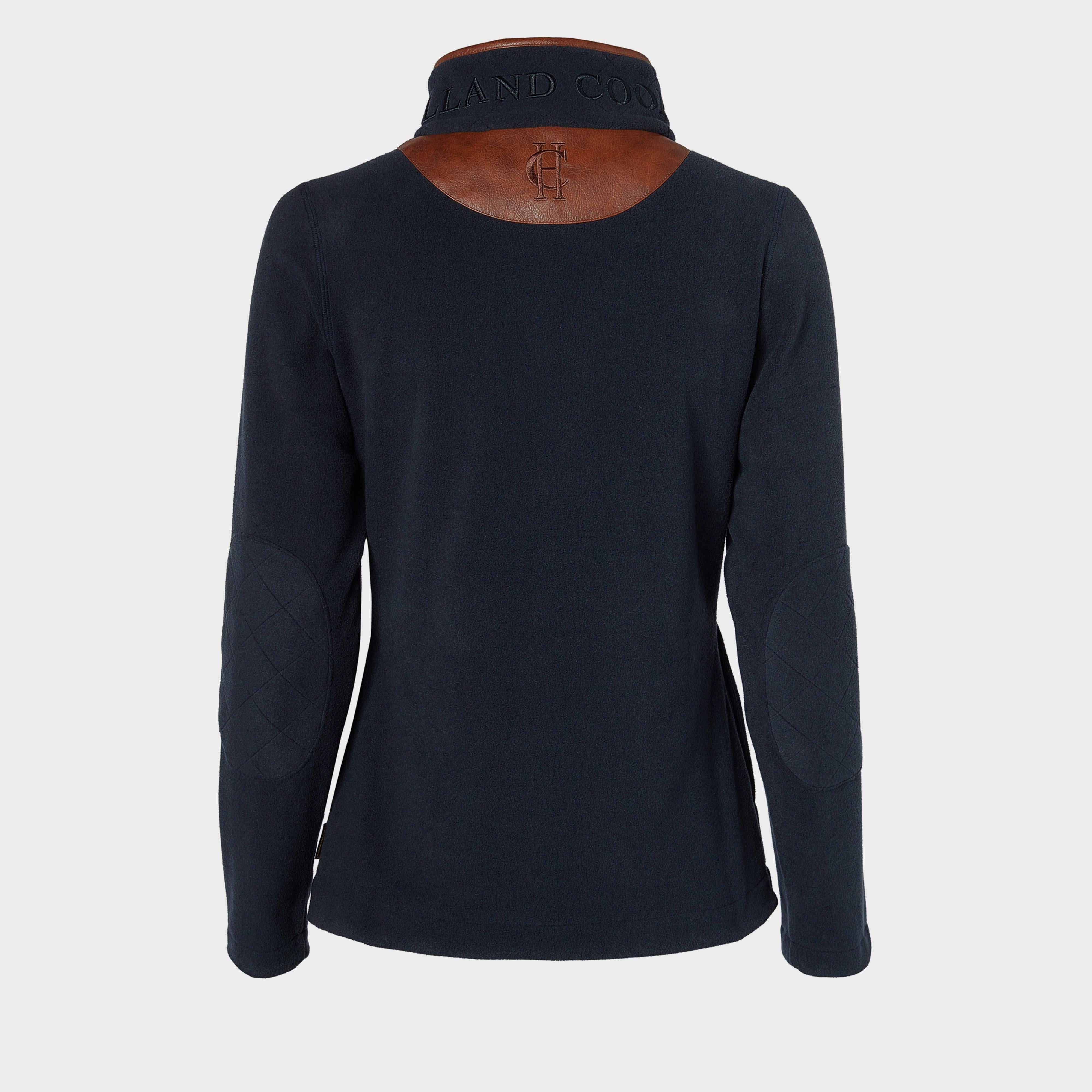 Womens Country Half Zip Fleece Ink Navy