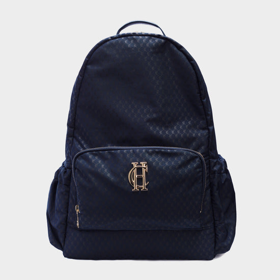 Burghley Backpack Ink Navy Monogram
