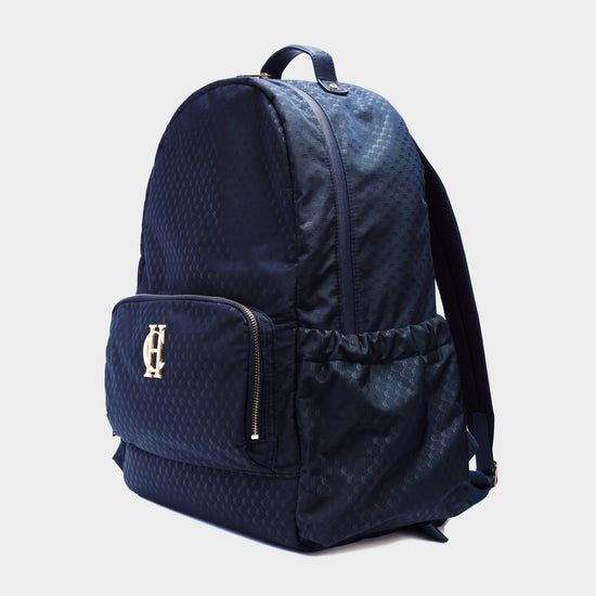 Burghley Backpack Ink Navy Monogram