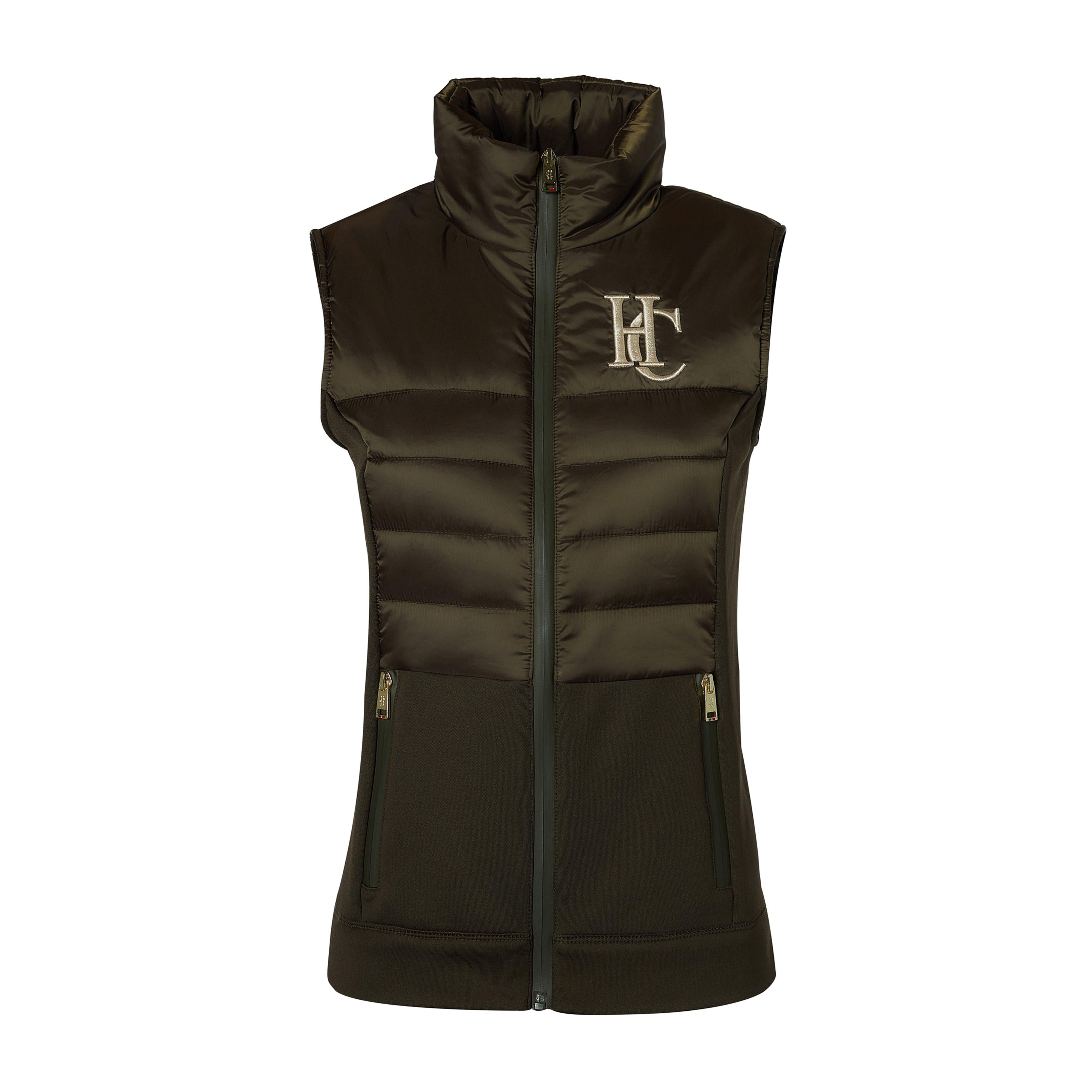 Womens Hybrid Gilet Heritage Khaki