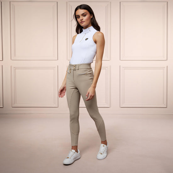 Womens Windsor Breeches Stone