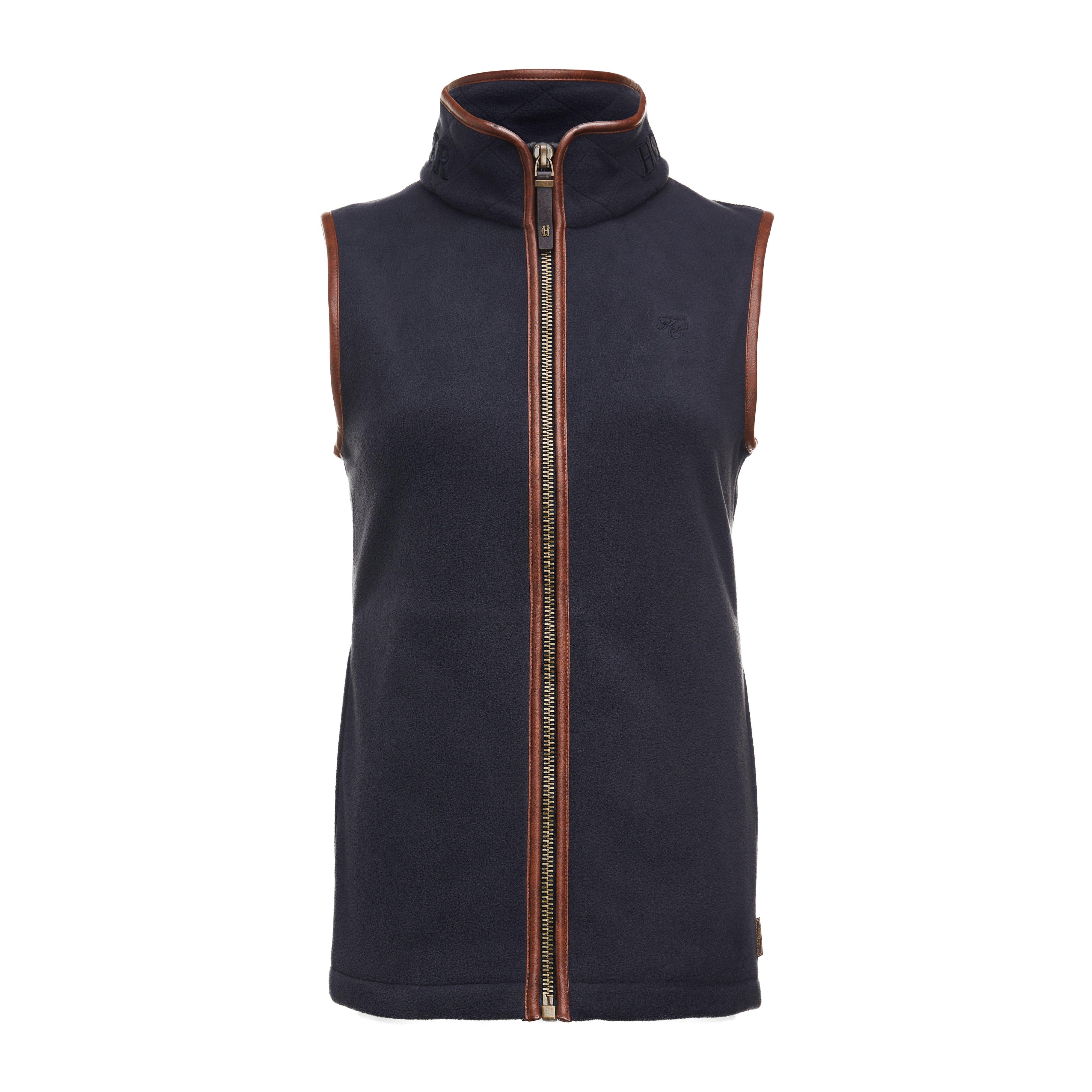 Womens Country Fleece Gilet Ink Navy