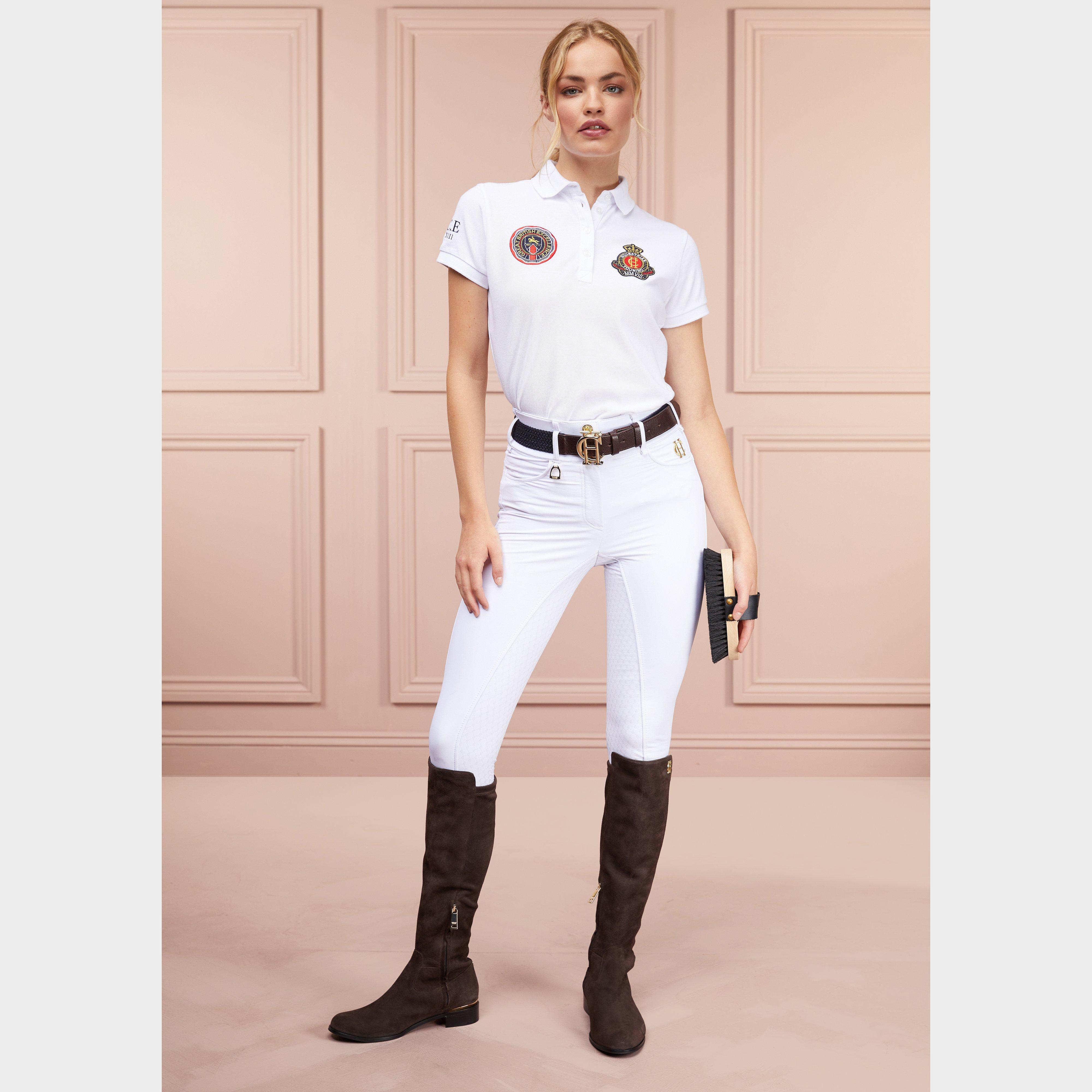 Womens Team Polo Shirt White