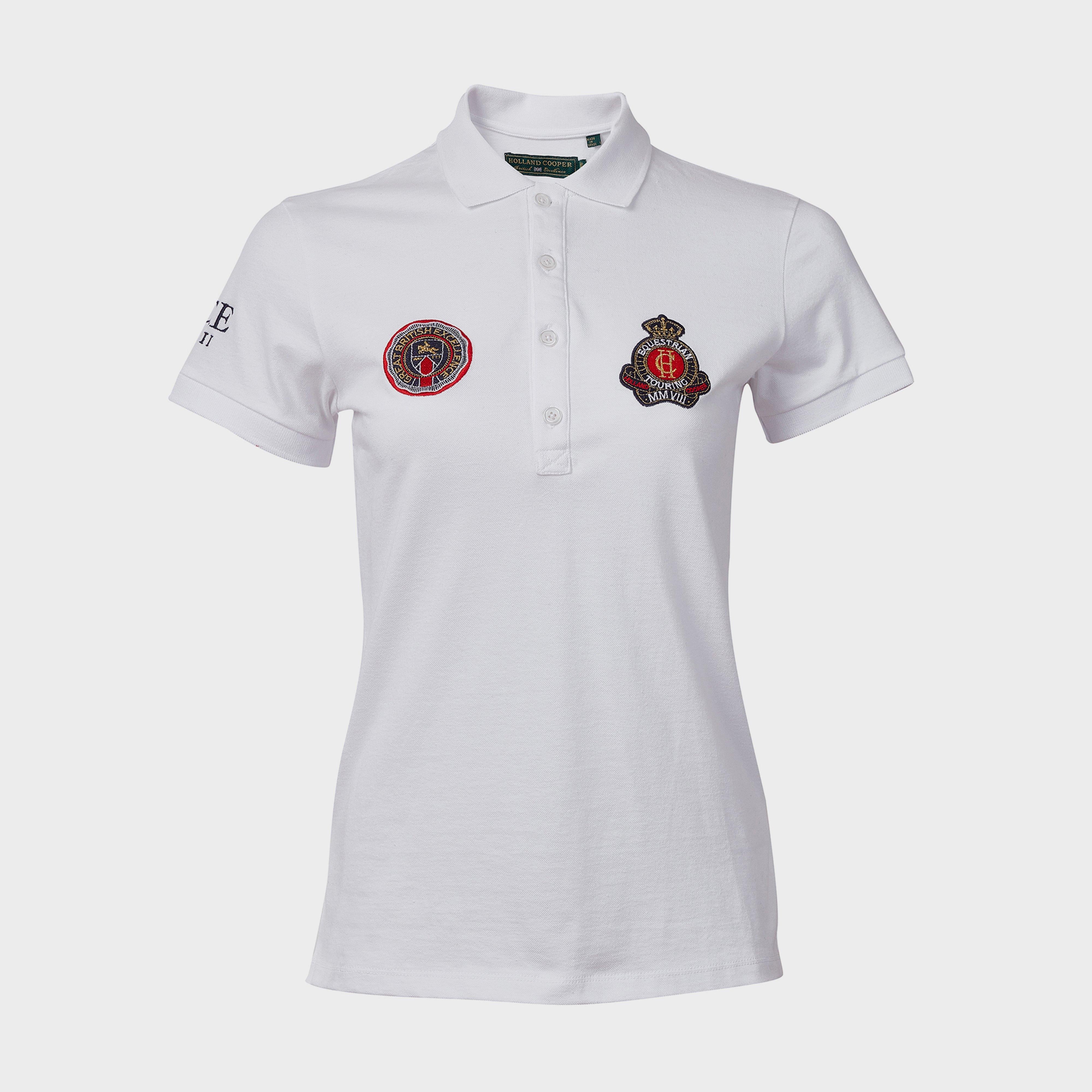 Womens Team Polo Shirt White