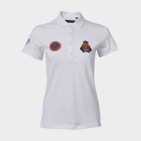 Womens Team Polo Shirt White