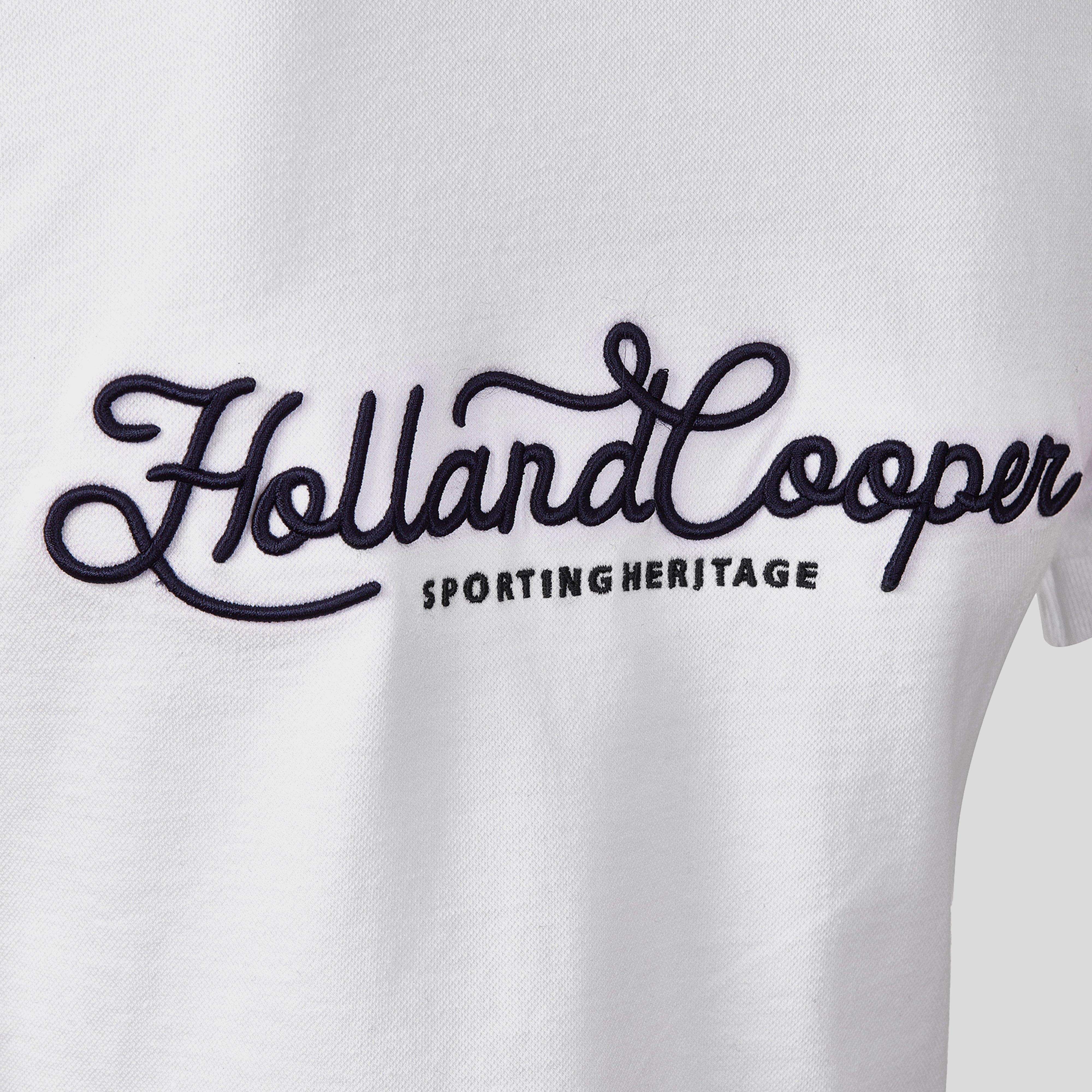 Womens Team Polo Shirt White