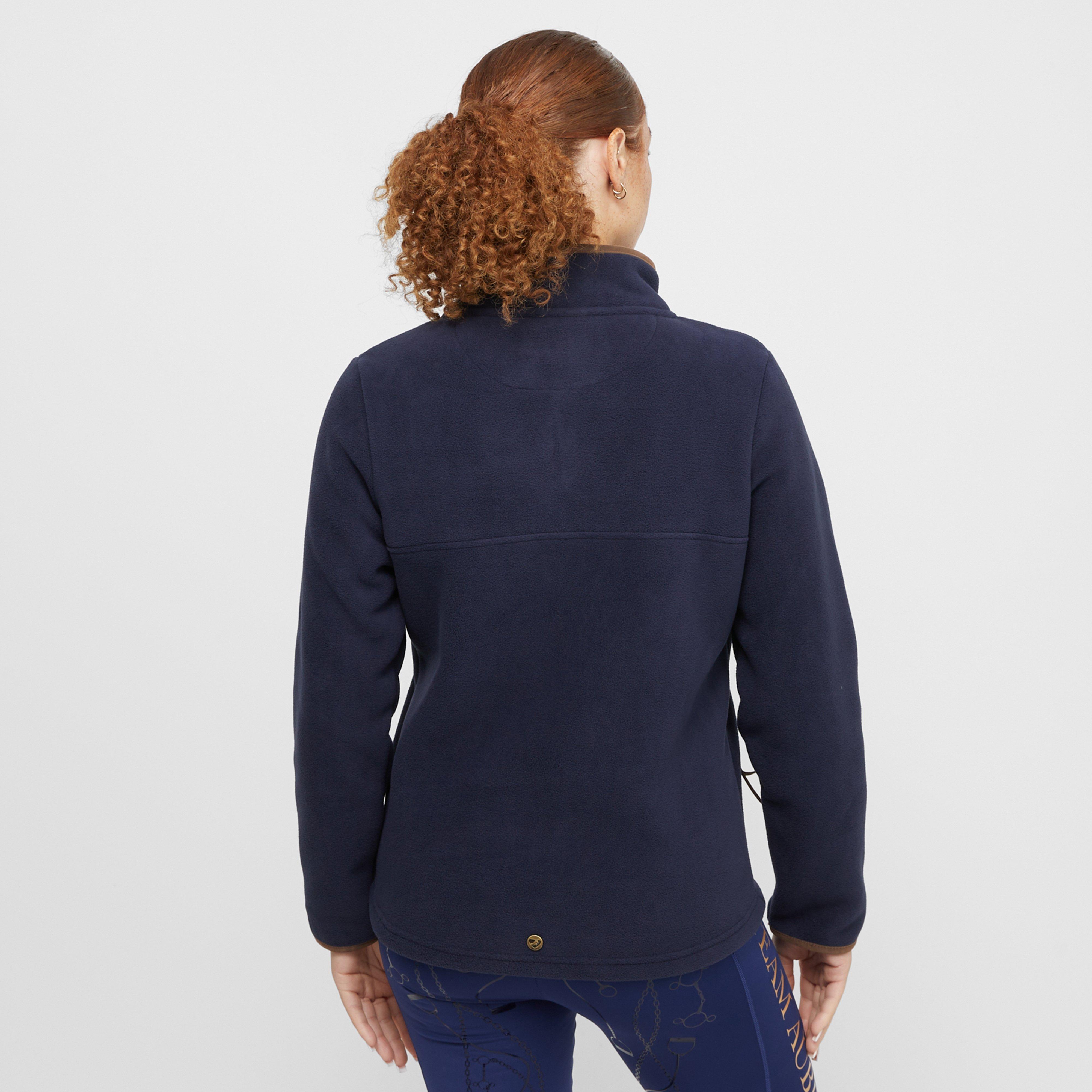 Womens Half Zip Fleece Navy