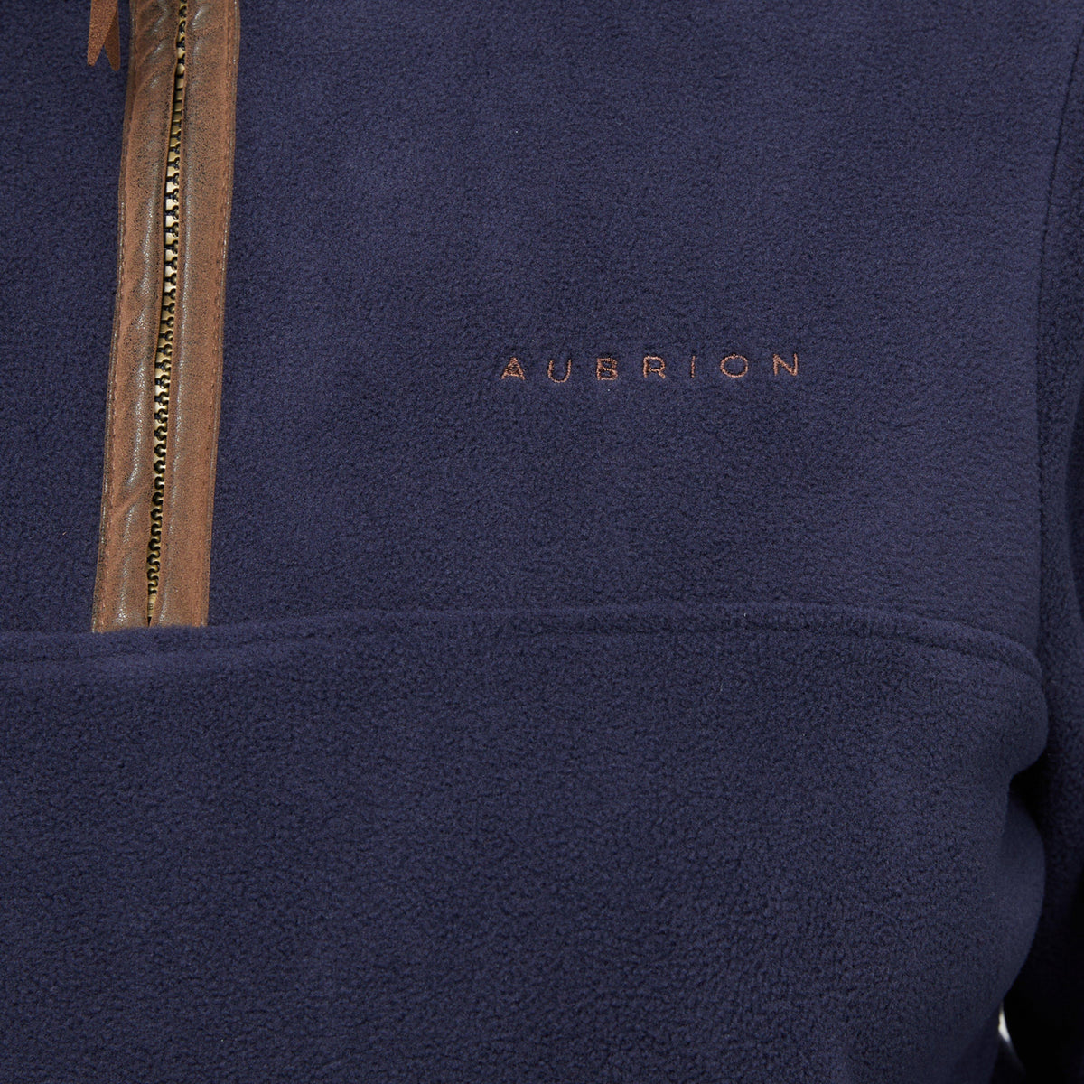 Womens Half Zip Fleece Navy