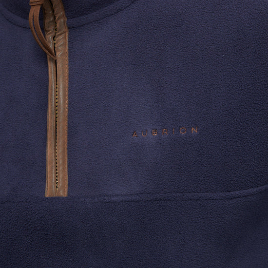 Mens Half Zip Fleece Navy