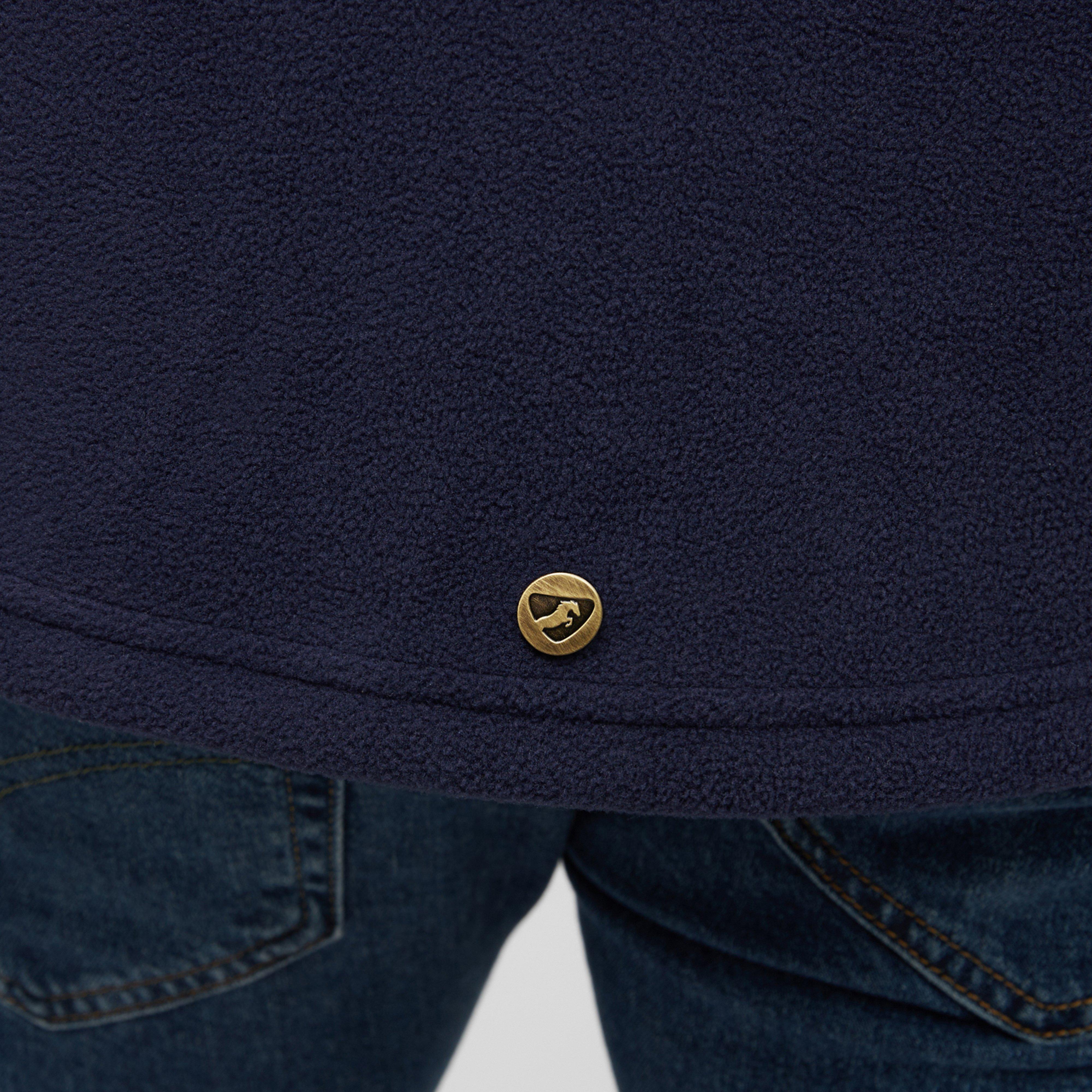 Mens Half Zip Fleece Navy