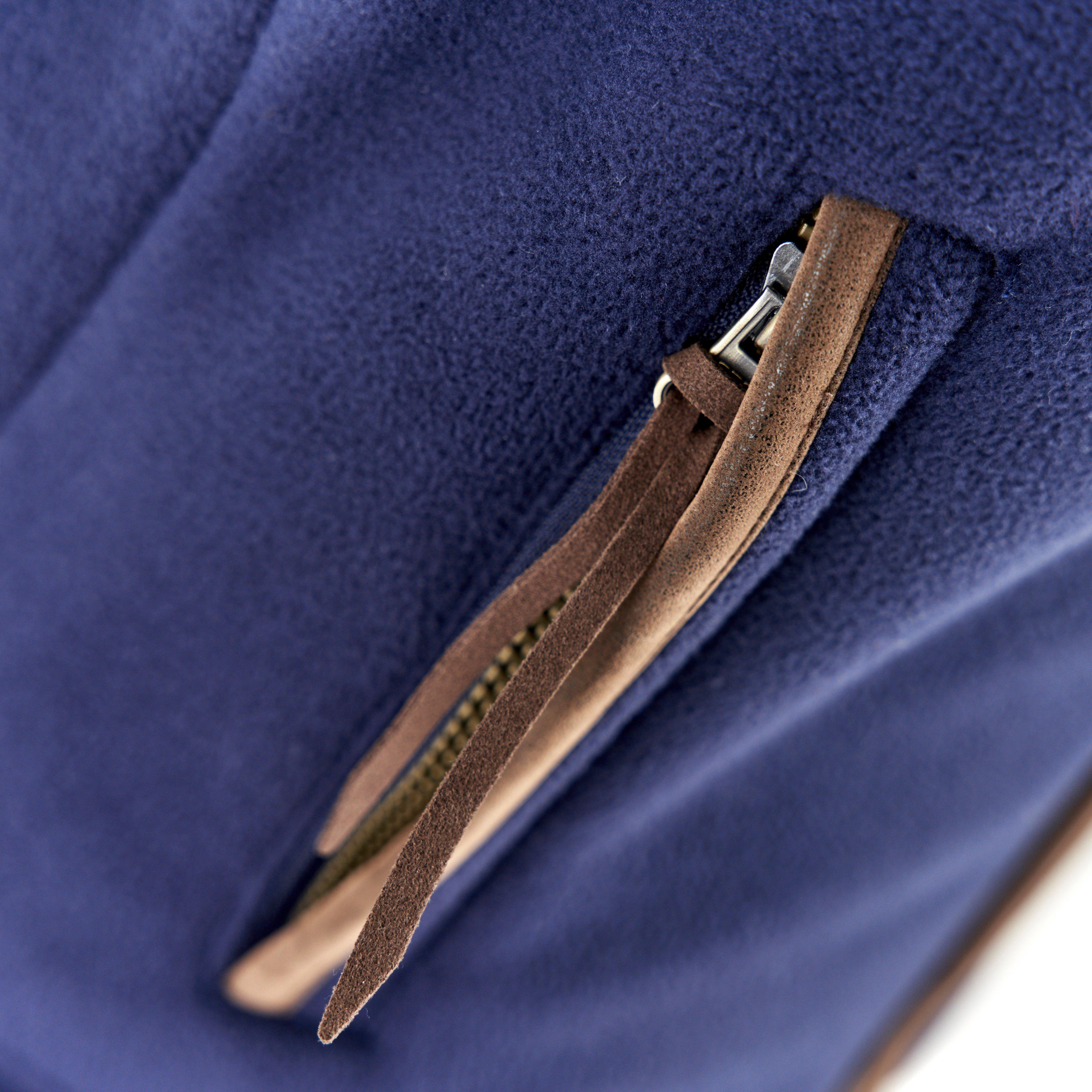 Mens Fleece Gilet Navy