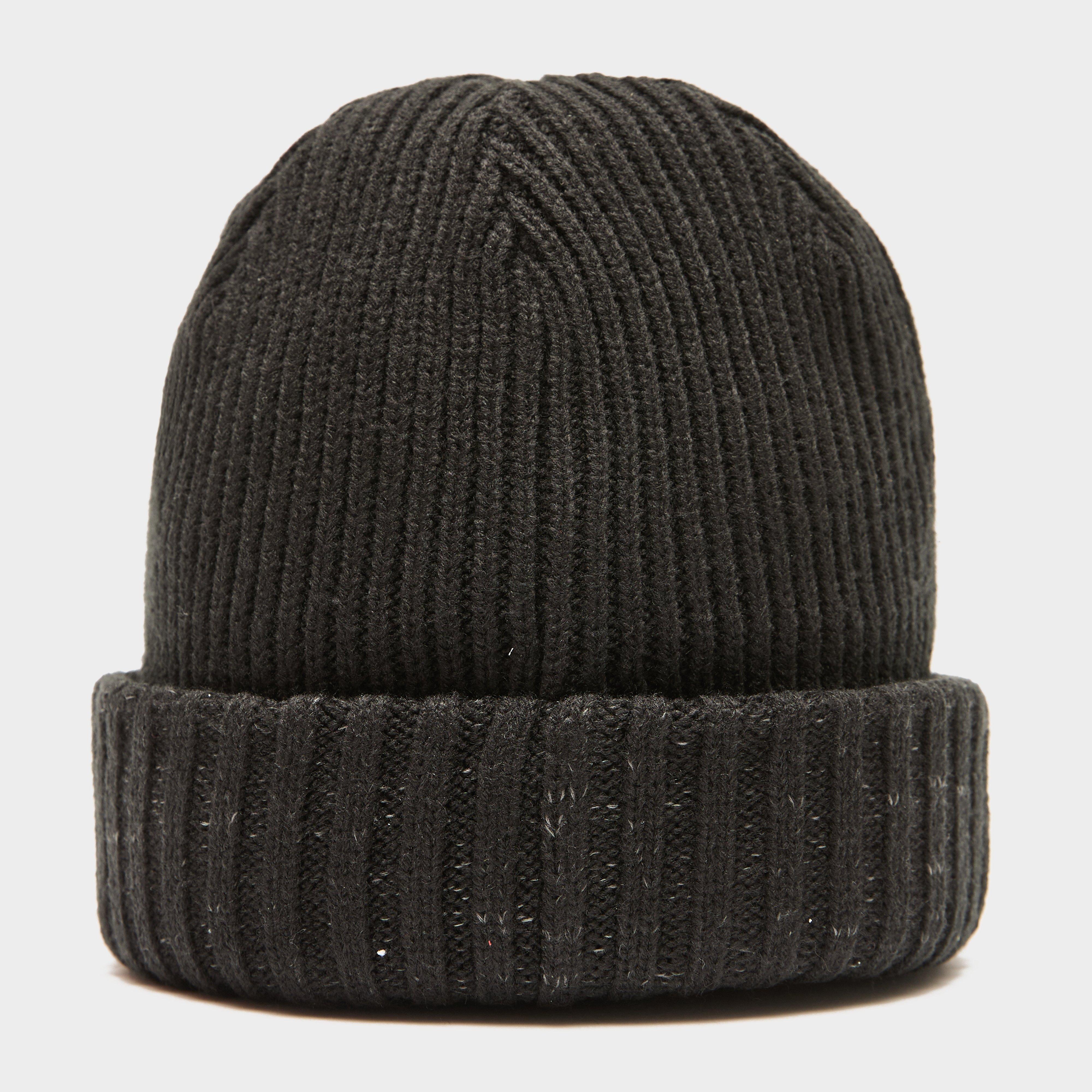 Waterproof Cold Weather LED Roll Cuff Beanie Hat Black