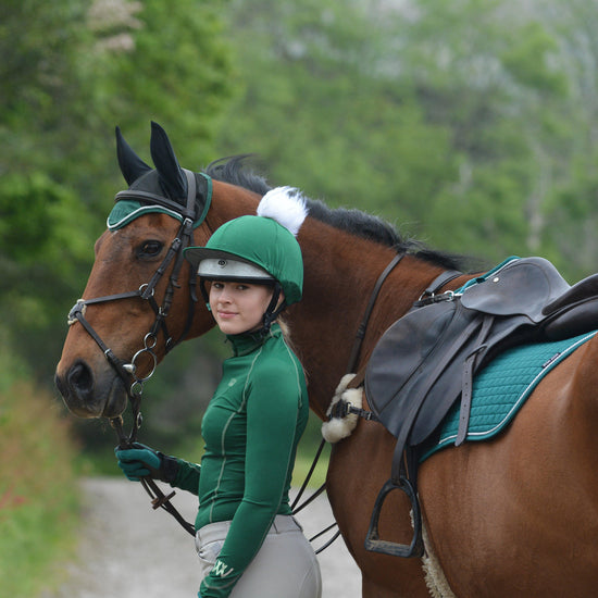 Fusion GP Saddle Pad BritishRacing Green