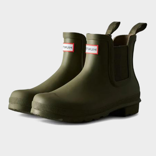 Womens Original Chelsea Boots Dark Olive
