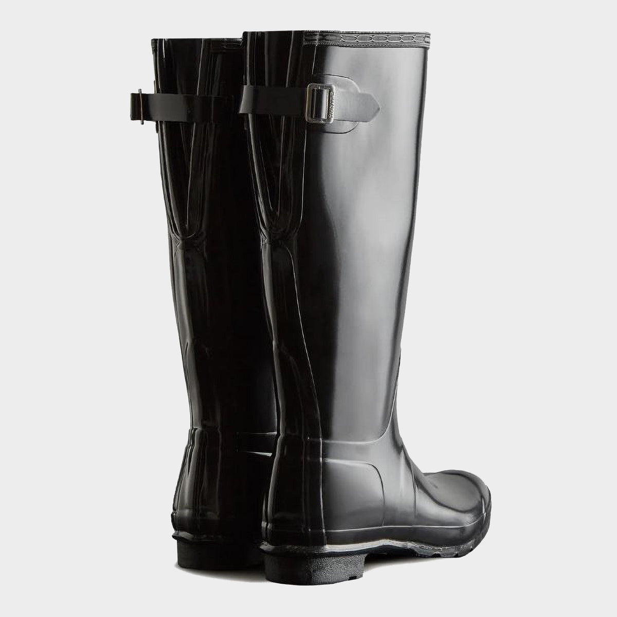 Womens Original Tall Back Adjustable Wellington Boots Black