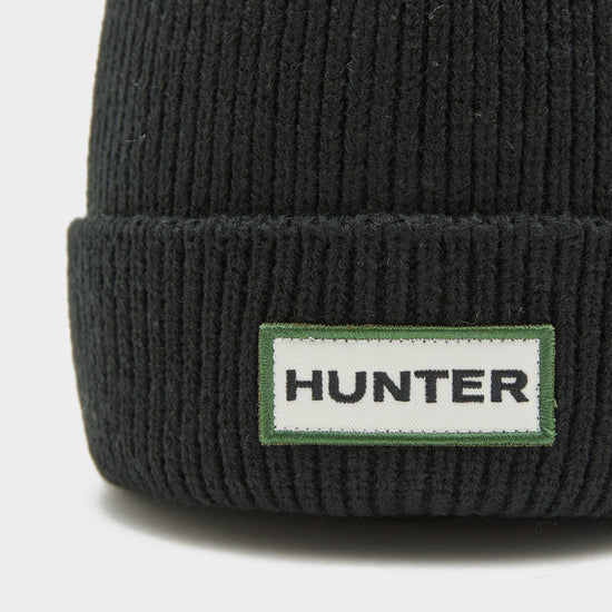 Green Label Rory Turn Up Beanie Black