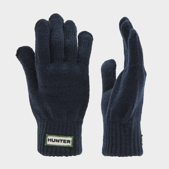 Green Label Firth Gloves Navy