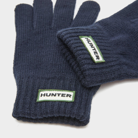 Green Label Firth Gloves Navy