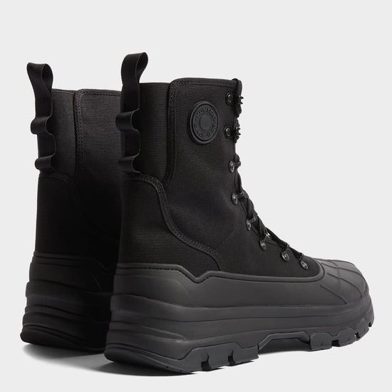 Mens Explorer Desert Boots Black