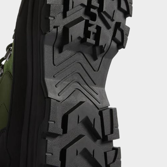 Mens Explorer Duck Boots Black/Green