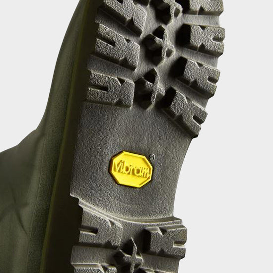 Mens Balmoral Neoprene Side Adjustable Wellington Boots Olive