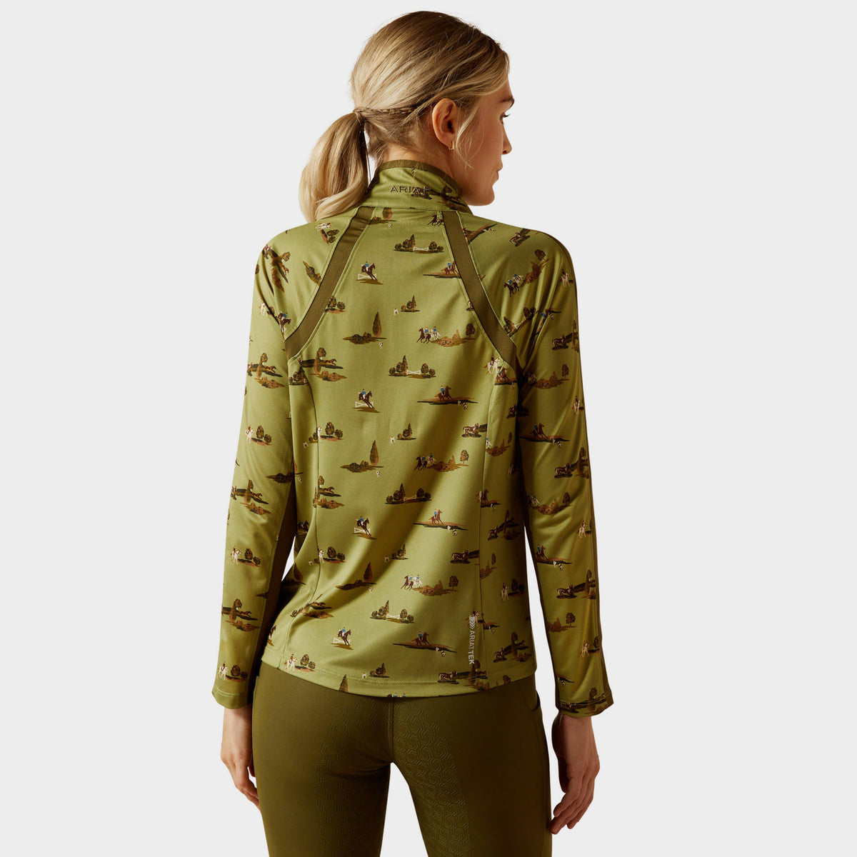 Womens Sunstopper 3.0 1/4 Zip Base Layer Hacking Around