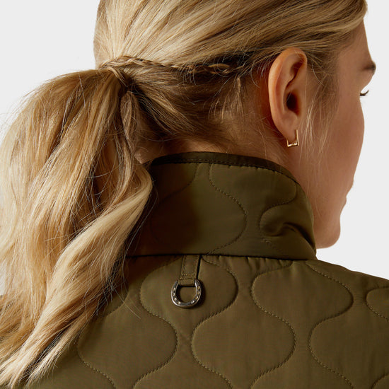 Womens Ashley 2.0 Insulated Gilet Winter Moss