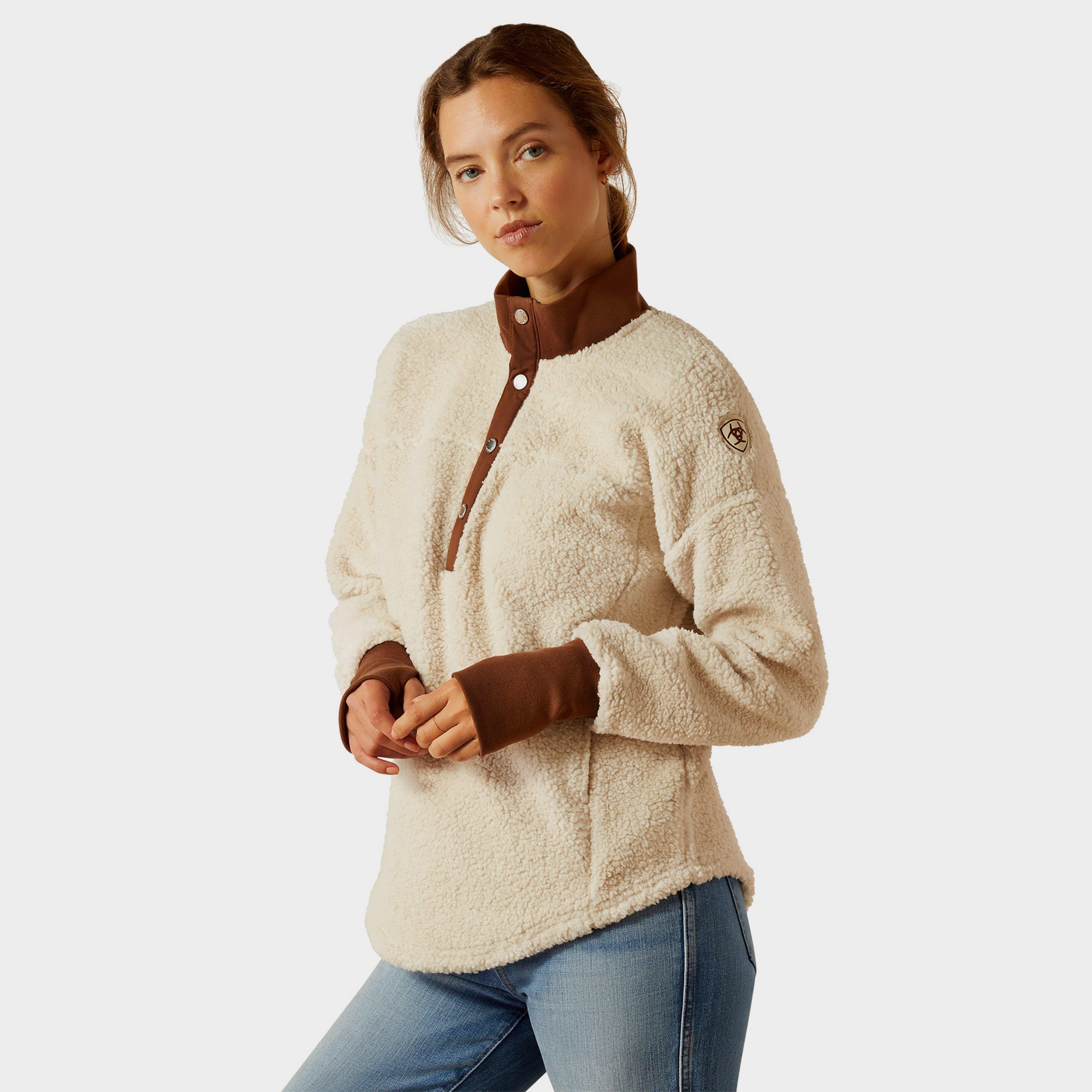 Womens Doyen Sweatshirt Naturalisoft Silt