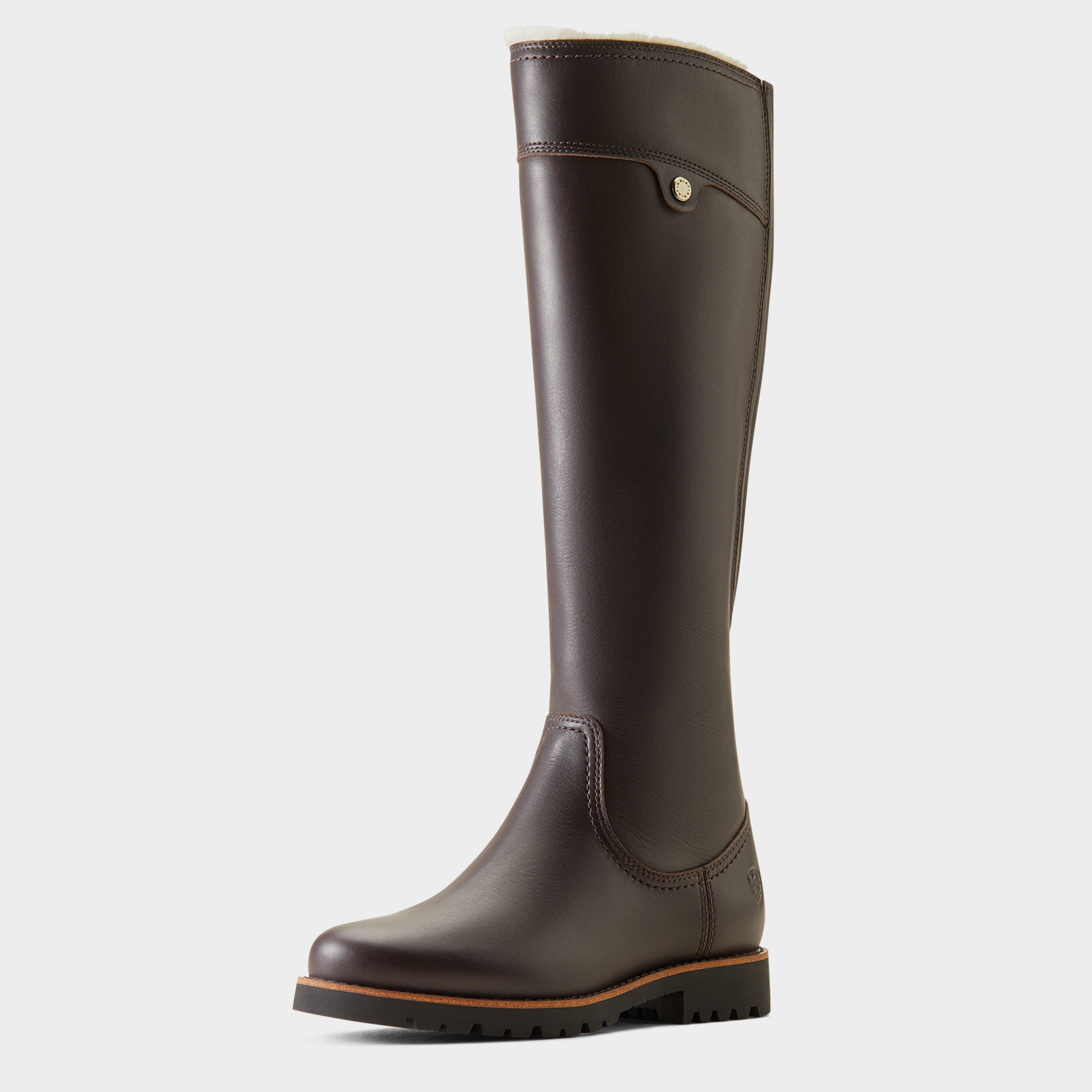 Womens Arlington Sherpa Waterproof Boots Espresso