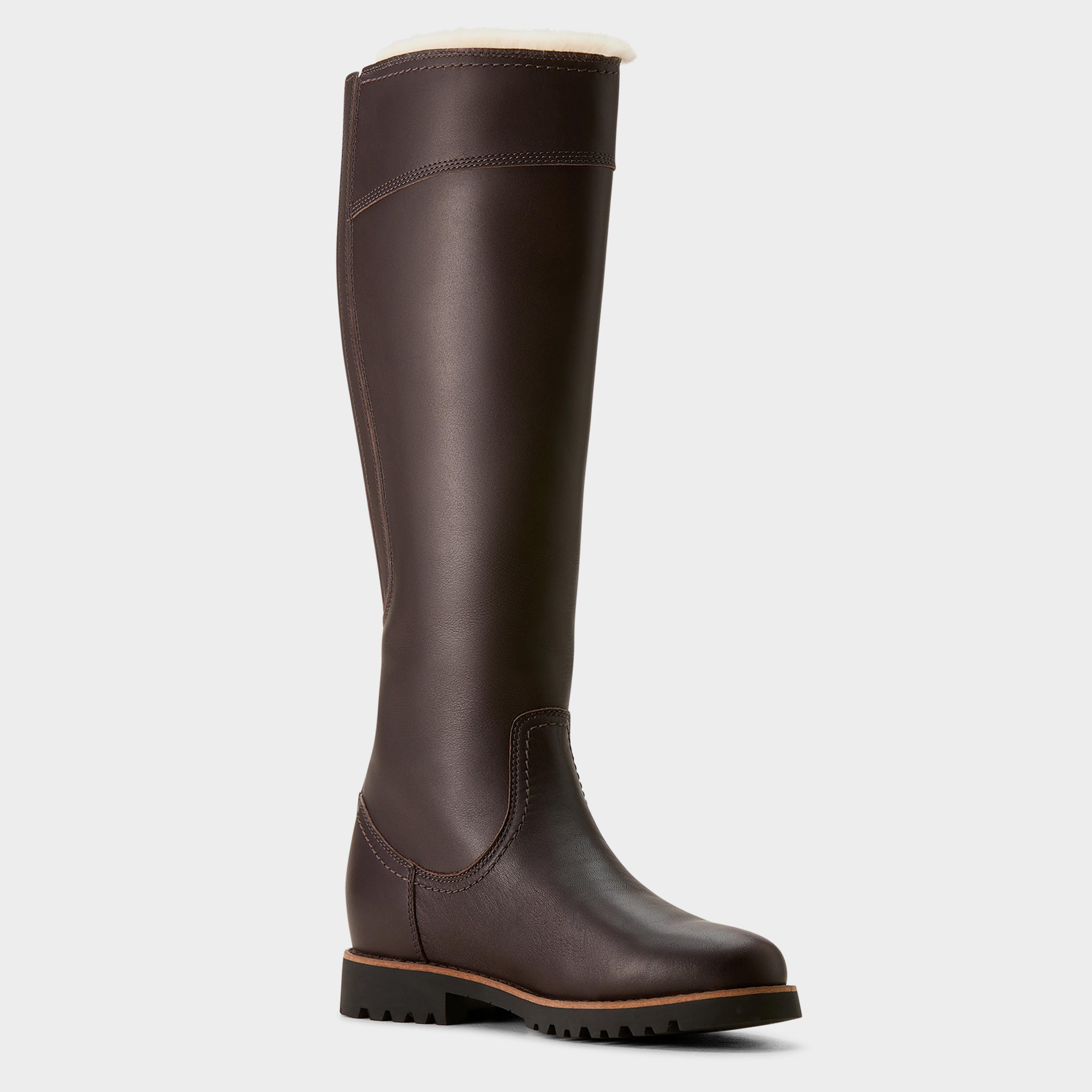 Womens Arlington Sherpa Waterproof Boots Espresso