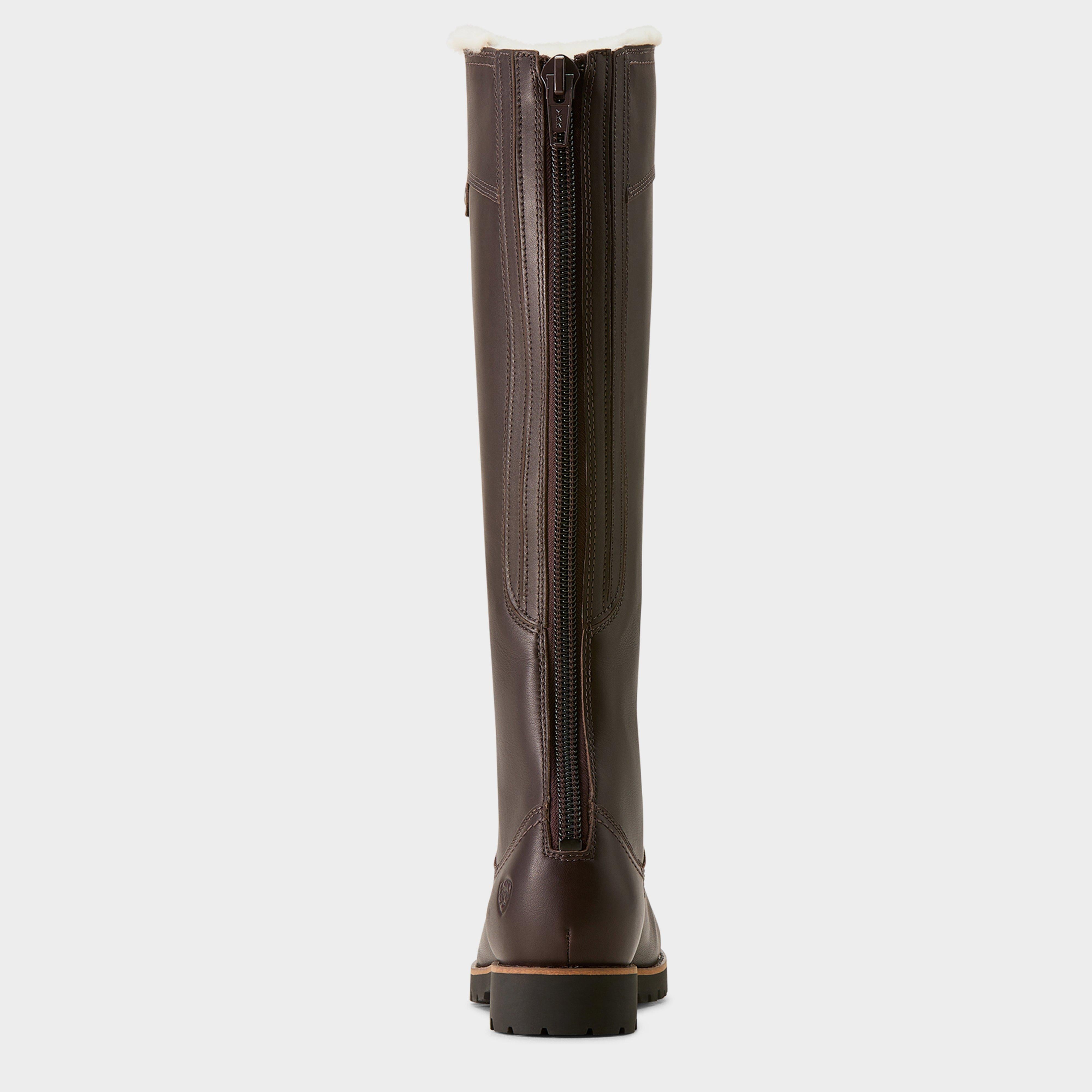 Womens Arlington Sherpa Waterproof Boots Espresso