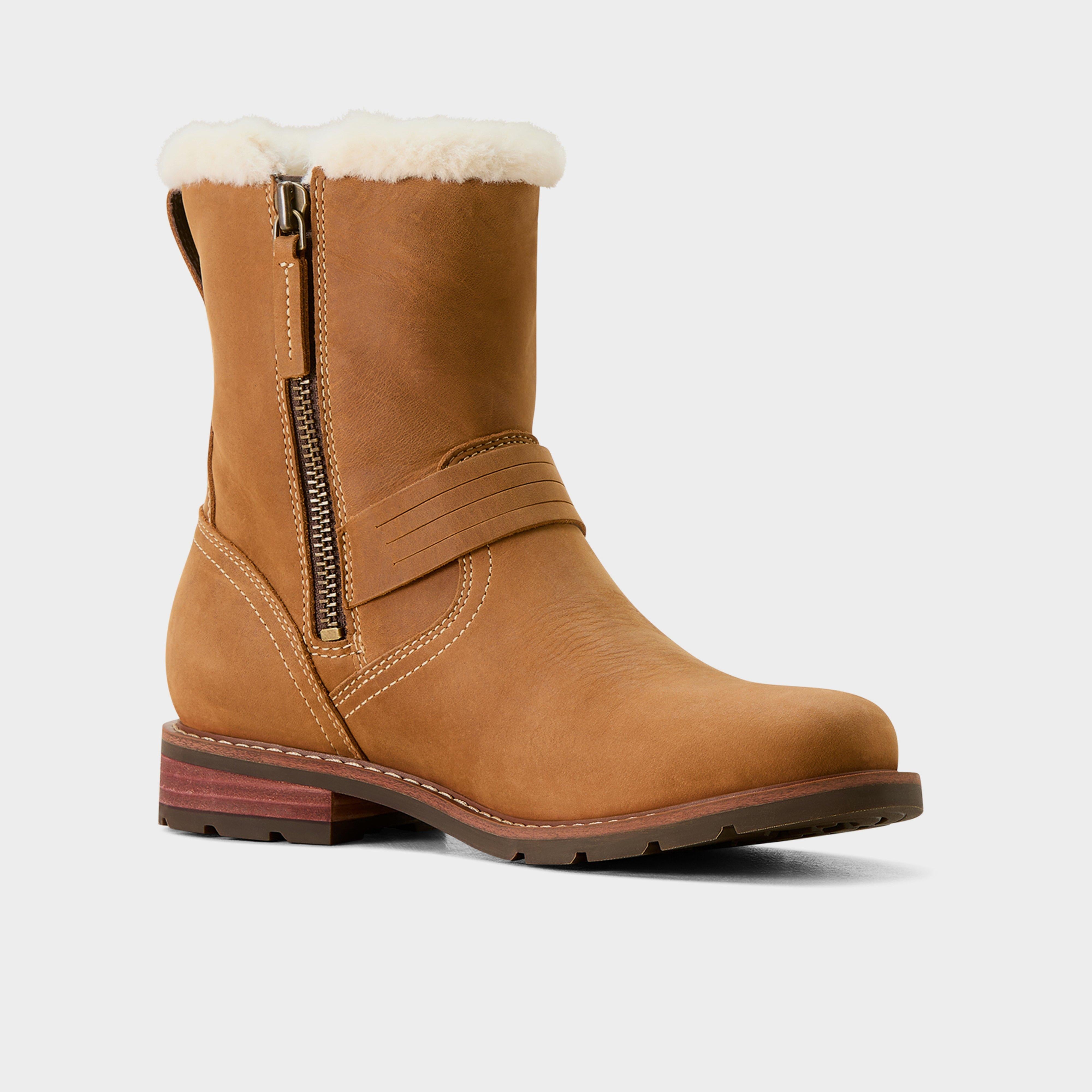 Womens Savannah Waterproof Boots Caramel Tan