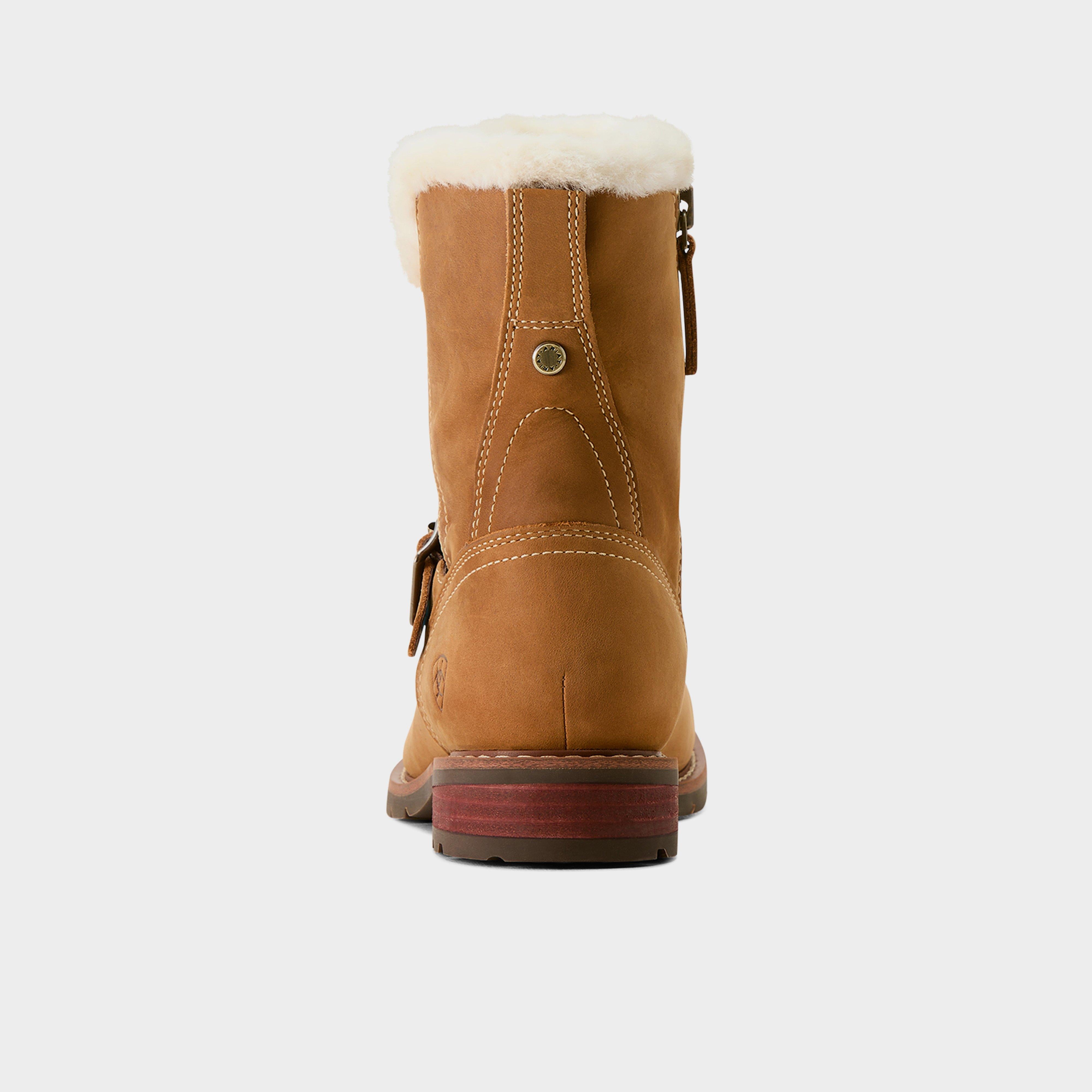 Womens Savannah Waterproof Boots Caramel Tan
